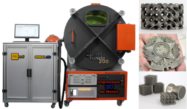 Alkimat Laser Funde 200 - Laser powder bed fusion machine - Additive manufacturing